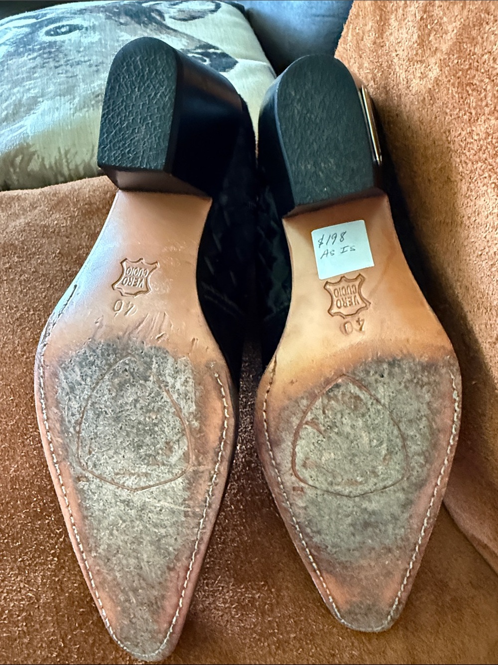 Rockwell Tharp Leather, hair on hide, Women's Ankle Boots - Picture 3 of 8